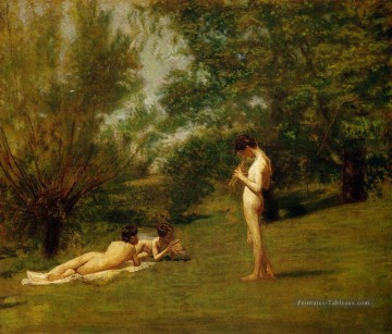 Arcadia réalisme Thomas Eakins Peinture à l'huile